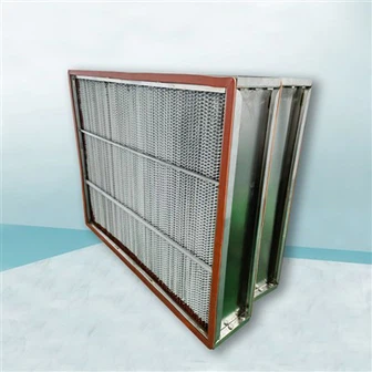 Aluminium scheidingswand met hoog rendement luchtfilter